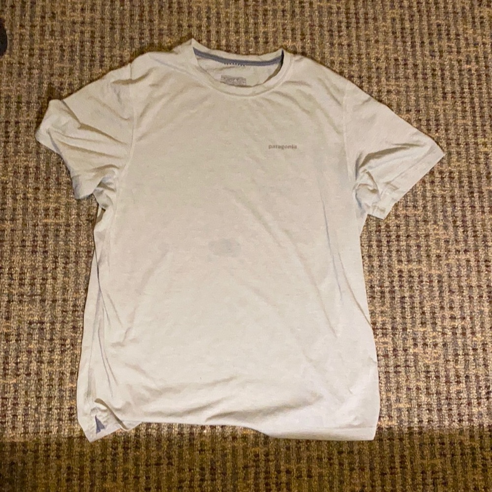 Grey Patagonia athletic T